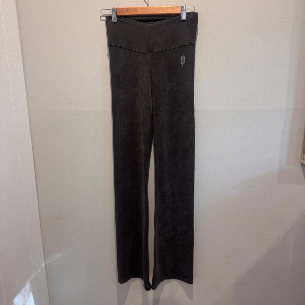Free People Good Karma Flare Leggings High Rise Yoga Pants | Size XS/S